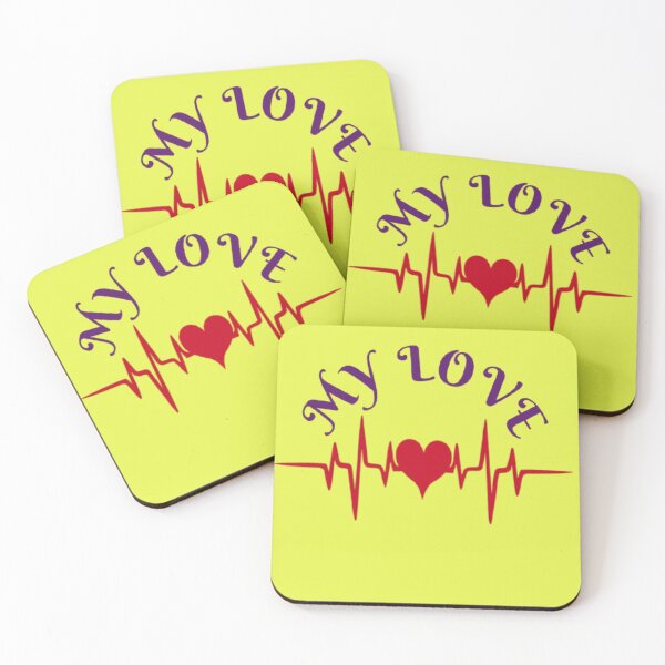Item preview, Heartbeat Love – Minimalist Romantic Design designed and sold by Catfcreations.