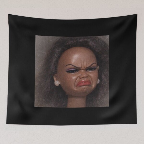 Item preview, Funny Disgusted Doll Face Meme  designed and sold by Vinsinv.