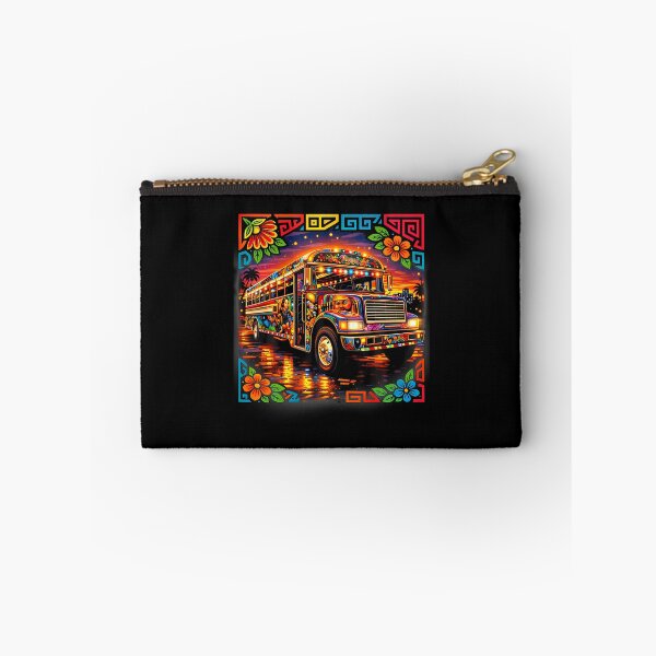 Item preview, Diablo Rojo Bus Inspired By Mola Art Panama Cultural Design T-Shirt designed and sold by VillociShop.