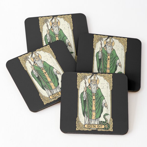Item preview, St Patrick Snake Gon Git Card Saint Pattys designed and sold by hargisnamocho.