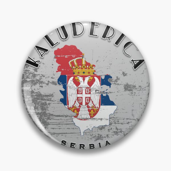 Item preview, Kaluderica Serbia Flag Worn  designed and sold by World Designs.