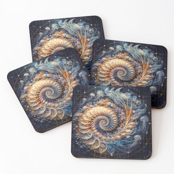 Item preview, Fibonacci pattern - Shells  #11 designed and sold by andreisky.