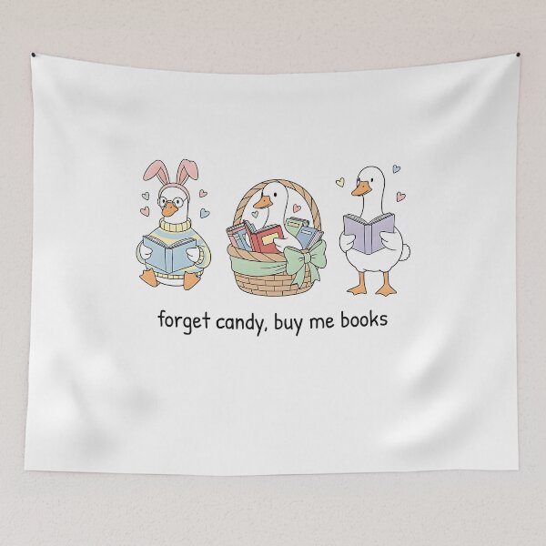 Item preview, Forget Candy Buy Me Books Easter Crewneck designed and sold by Lakatosarpad.