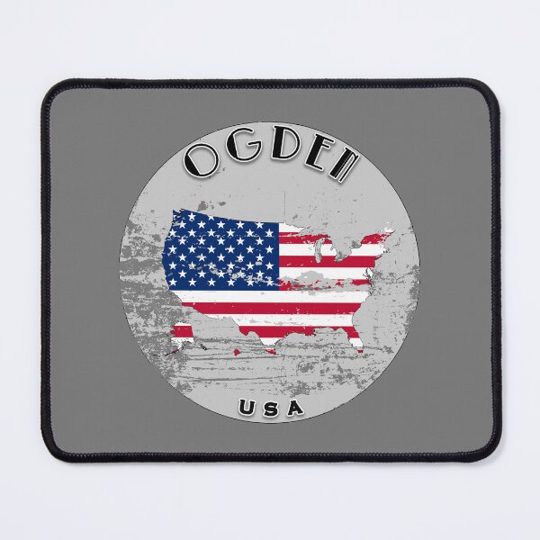 Item preview, Ogden United States of America | Worn Flag Travel Badge designed and sold by World Designs.
