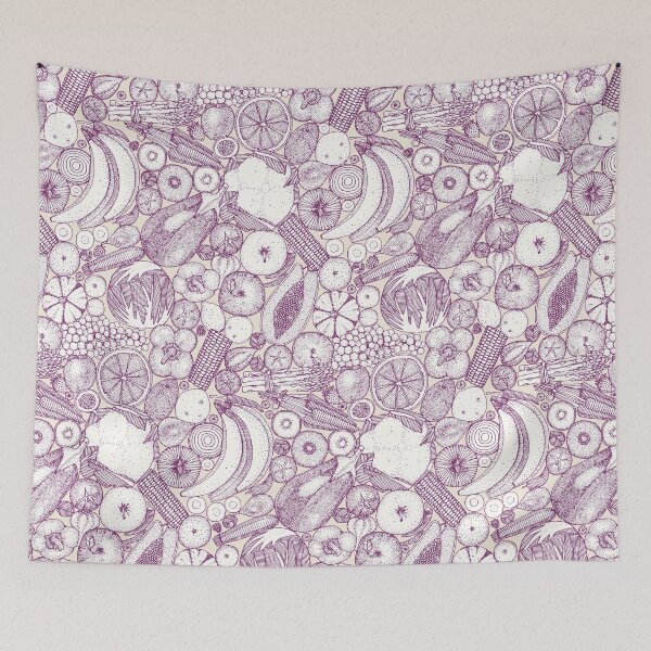 Item preview, fruit and vegetables purple designed and sold by scrummy.