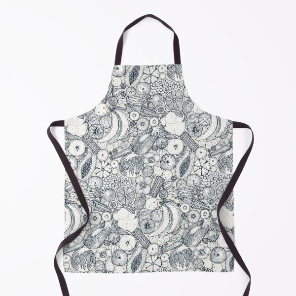 Item preview, fruit and vegetables indigo designed and sold by scrummy.