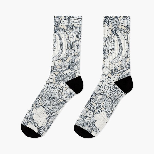 Item preview, fruit and vegetables indigo designed and sold by scrummy.
