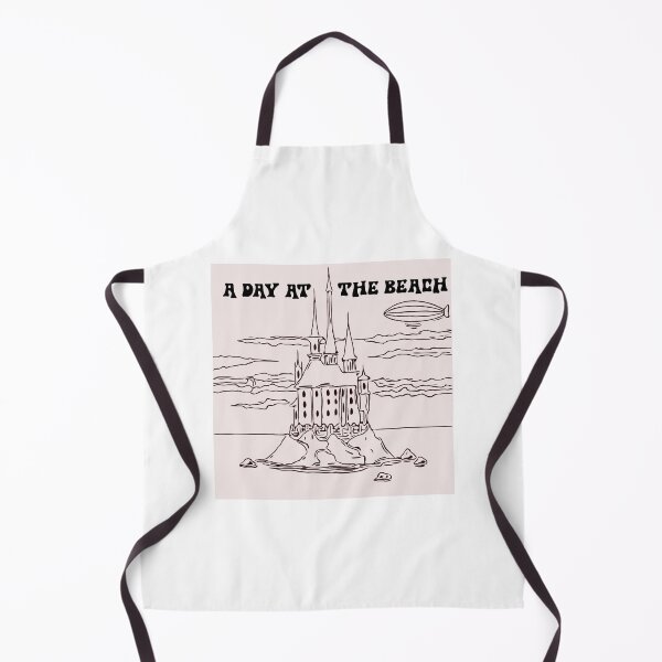 Item preview, A Day at the Beach Fantasy Castle and Airship Sketch designed and sold by PixelWaveBD.