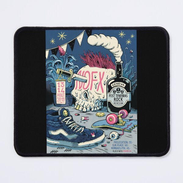 Item preview, NOFX - Skulls, Punk, and Attitude in Geneva designed and sold by rockfanatic.