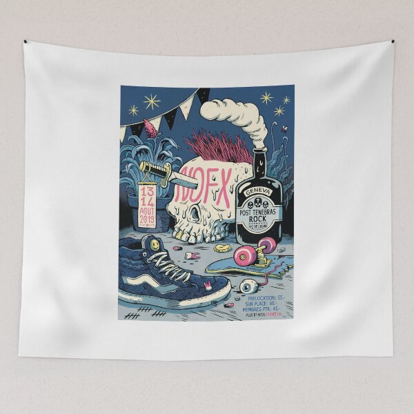 Item preview, NOFX - Skulls, Punk, and Attitude in Geneva designed and sold by rockfanatic.