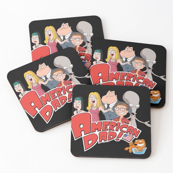 Item preview, Familia de American Dad con logotipo Essentia designed and sold by FriesShop.