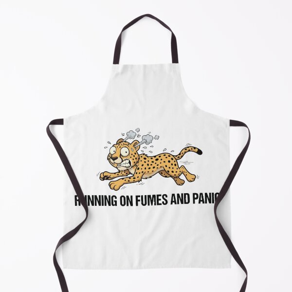 Item preview, Running On Fumes And Panic Cheetah Burnout designed and sold by Petzzz.