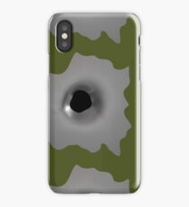 fake bullet hole iPhone Case