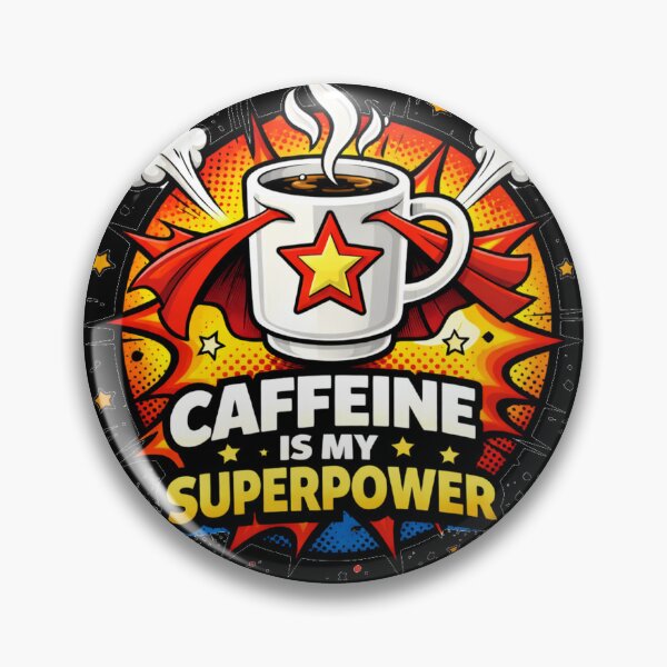 Item preview, Caffeine Is My Superpower designed and sold by the-dovlat.