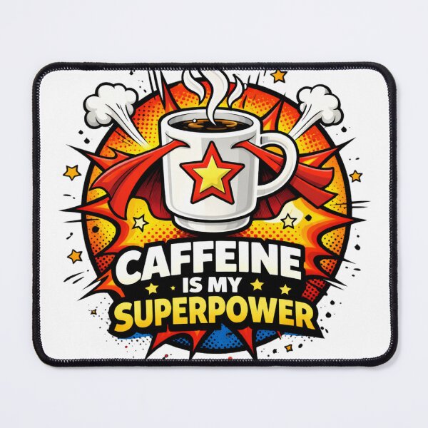 Item preview, Caffeine Is My Superpower designed and sold by the-dovlat.
