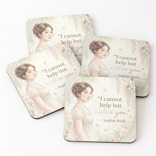 Item preview, I Cannot Help but Notice You – Sophie Baek Romantic Quote designed and sold by Fandom Universe.