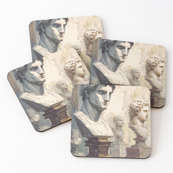 Item preview, The Art Historian's Classical Busts Light Academia designed and sold by bapupa.