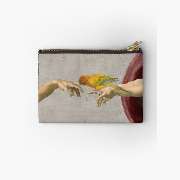 Item preview, Creation of an Sun Conure - Michelangelo parody designed and sold by FandomizedRose.