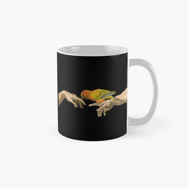 Item preview, Creation of an Sun Conure - Michelangelo parody designed and sold by FandomizedRose.