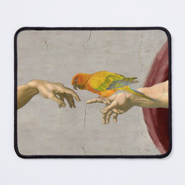 Item preview, Creation of an Sun Conure - Michelangelo parody designed and sold by FandomizedRose.