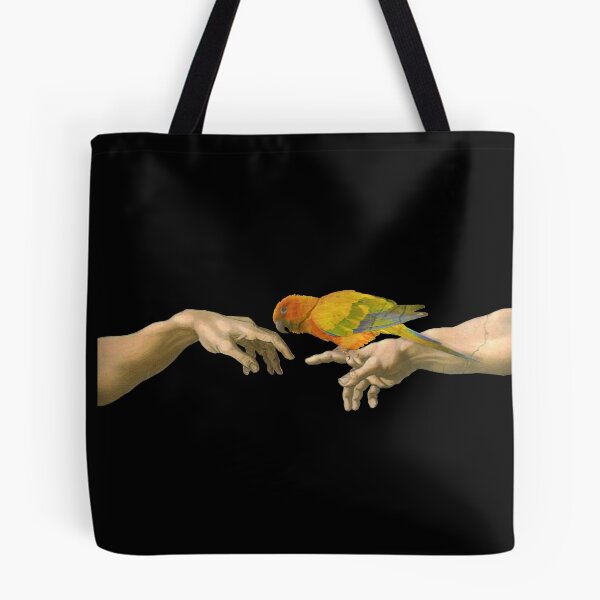 Item preview, Creation of an Sun Conure - Michelangelo parody designed and sold by FandomizedRose.