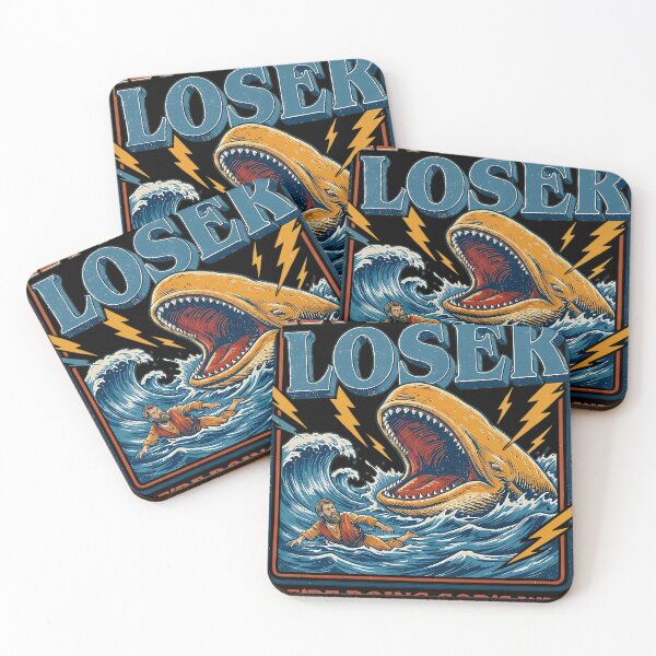 Item preview, Get In Loser Were Doing Gods Will Jonah and the Whale designed and sold by AlvinObrien.