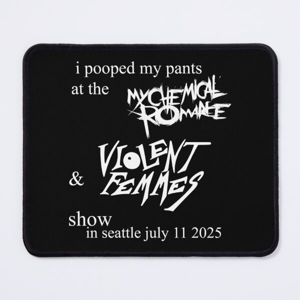 Item preview,  I Pooped My Pants At Mcr And Violent Femmes designed and sold by CeLLa-Store.