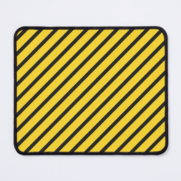 Item preview, Yellow and Black Diagonal Line Pattern designed and sold by DrizzyV.