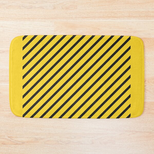 Item preview, Yellow and Black Diagonal Line Pattern designed and sold by DrizzyV.