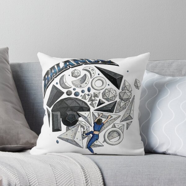 Item preview, Geometric Balance Rock Climbing Adventure Art designed and sold by Fmartstudio.