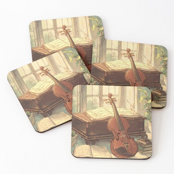 Item preview, Melodic Study Classical Instrument Light Academia designed and sold by bapupa.