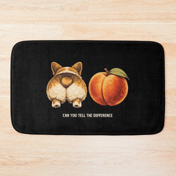 Item preview, Funny Corgi Butt vs Peach Shirt – Can You Tell The Difference Dog Lover Gift designed and sold by nbg2012.
