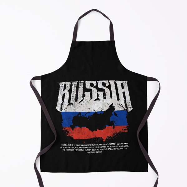 Item preview, Russia Flag Map designed and sold by Ruinn Store.