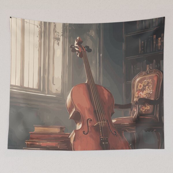 Item preview, The Composer’s View Classical Instrument Light Academia	 designed and sold by bapupa.