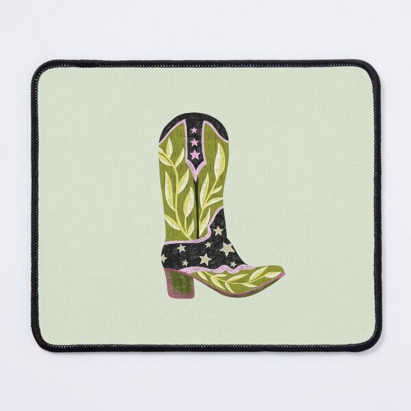Item preview, Green cowgirl boot designed and sold by pinkyfish1010.
