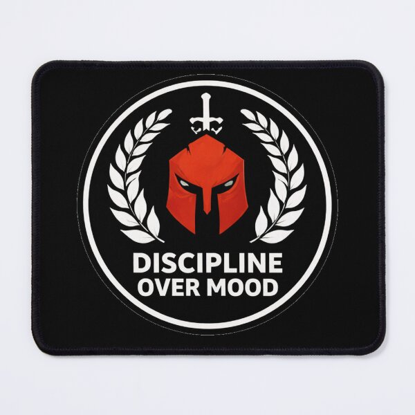 Item preview, Discipline Over Mood Spartan Emblem designed and sold by the-dovlat.