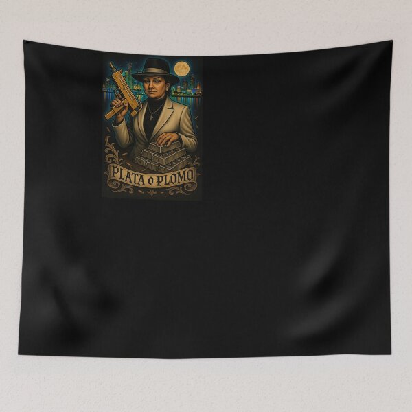 Item preview, Plata O Plomo: La Madrina of The Cocaine Cowboys designed and sold by DyfunctionalTee.