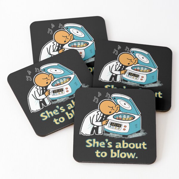 Item preview, She’s About To Blow Funny Lab Technician Shirt – Science Humor Gift for Chemist & Lab Tech. designed and sold by Popstudio85.