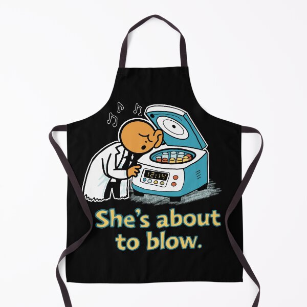 Item preview, She’s About To Blow Funny Lab Technician Shirt – Science Humor Gift for Chemist & Lab Tech. designed and sold by Popstudio85.