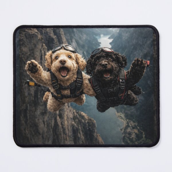 Item preview, Cockapoo Skydiving Funny Cockapoo Adventure Dog Shirt designed and sold by Cockapoo Society.