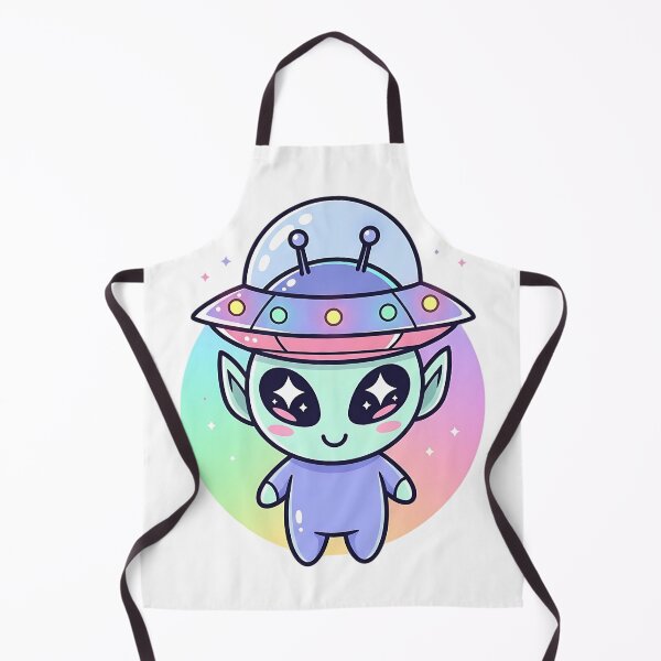 Item preview, cute alien cartoon with pastel neon colors designed and sold by iwzzuel.