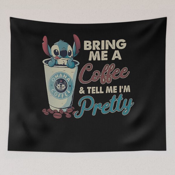 Item preview, Coffee Disney Stitch designed and sold by Sou-makes-art.