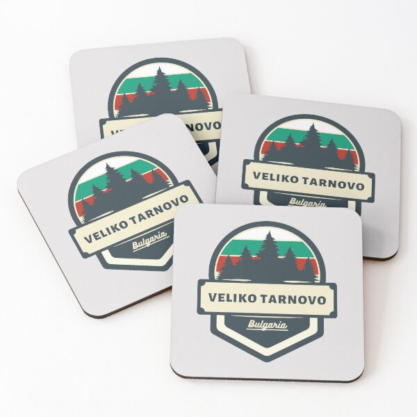 Item preview, Veliko Tarnovo Bulgaria | Retro Vintage Travel Badge designed and sold by World Designs.