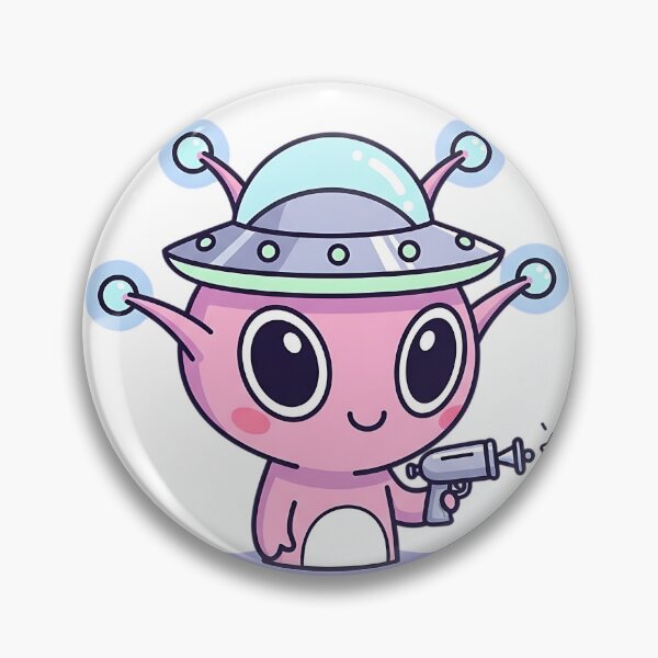 Item preview, Kawaii Alien from Outer Space designed and sold by iwzzuel.