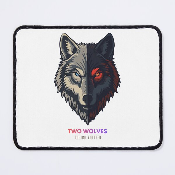 Item preview, TWO WOLVES in one designed and sold by ELdante.