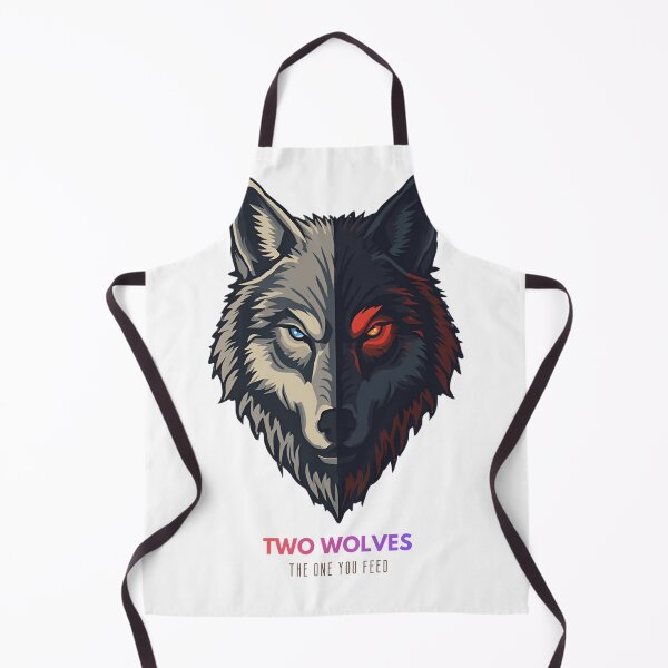 Item preview, TWO WOLVES in one designed and sold by ELdante.