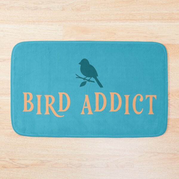 Item preview, Bird Addict – Minimal Birdwatching Typography with Perched Bird Icon designed and sold by donwillisjrart.