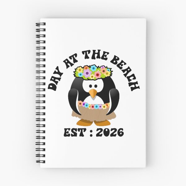 Item preview, Cute Hula Penguin Day at the Beach 2026 Funny Summer Art designed and sold by PixelWaveBD.
