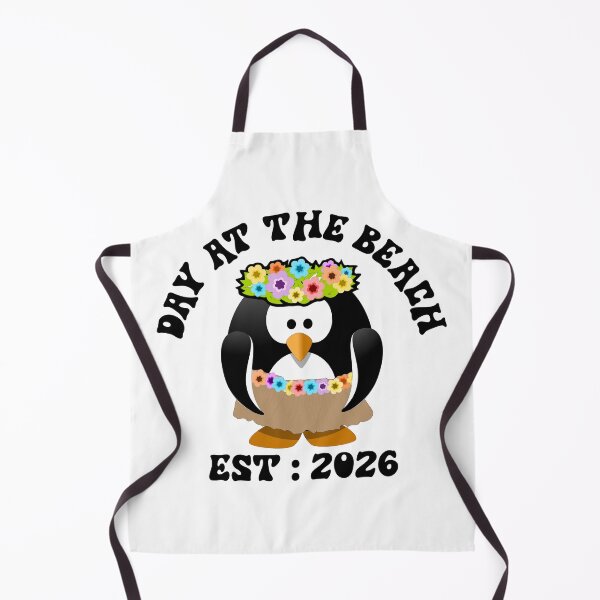 Item preview, Cute Hula Penguin Day at the Beach 2026 Funny Summer Art designed and sold by PixelWaveBD.