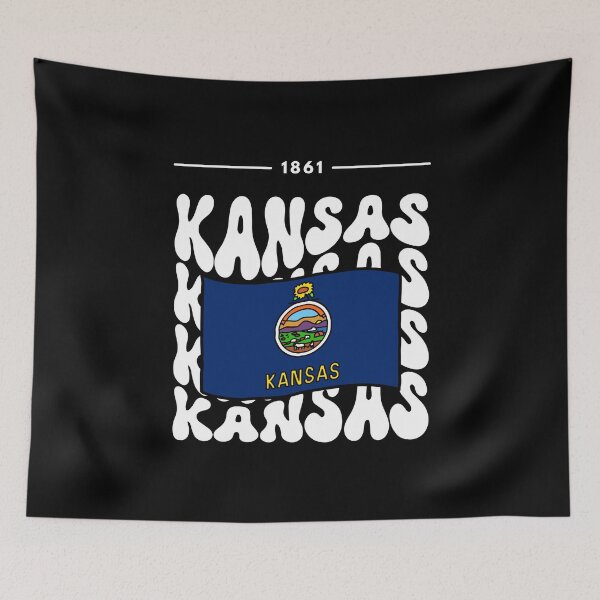 Item preview, Kansas flag designed and sold by Peerless-Prime.